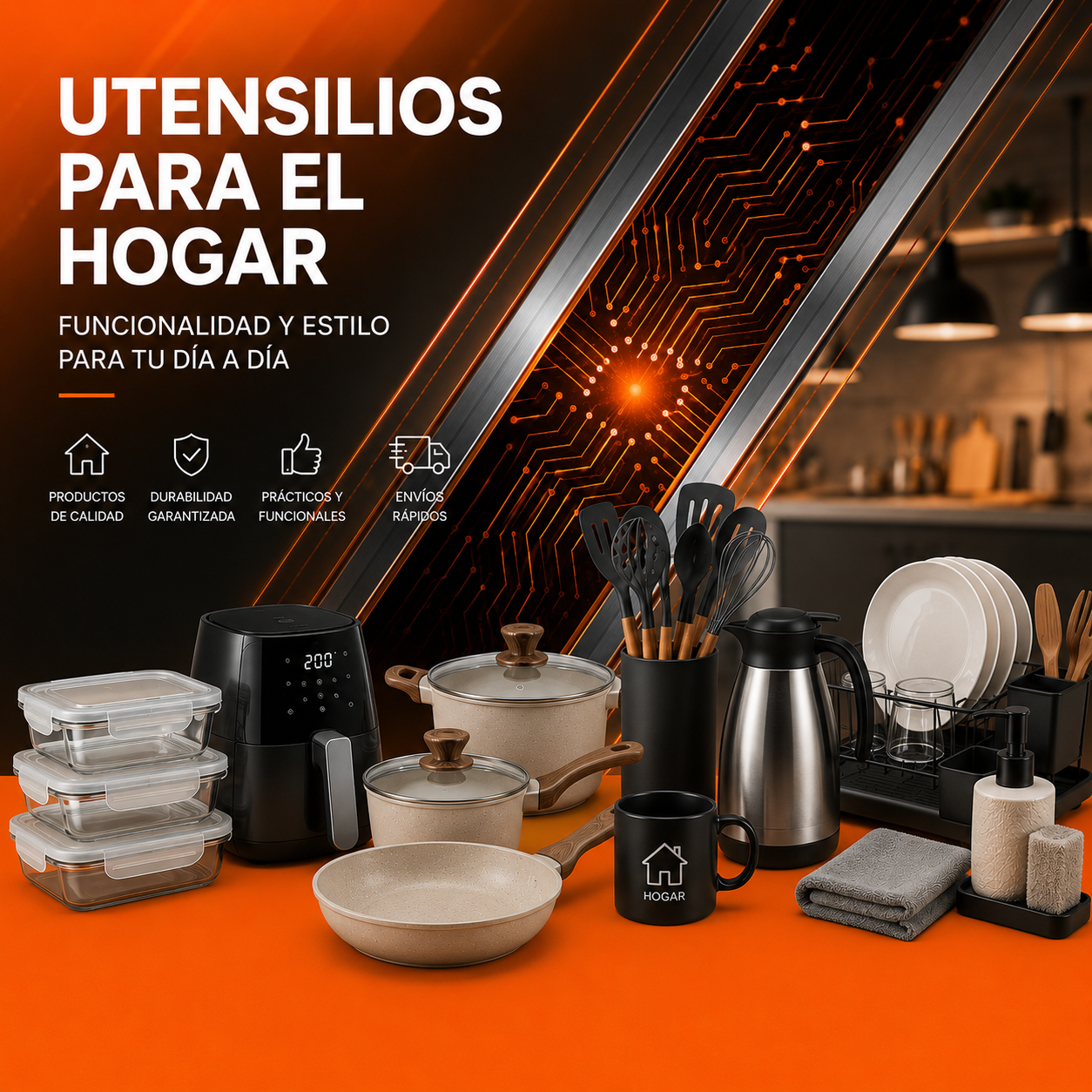 Utensilios para el hogar